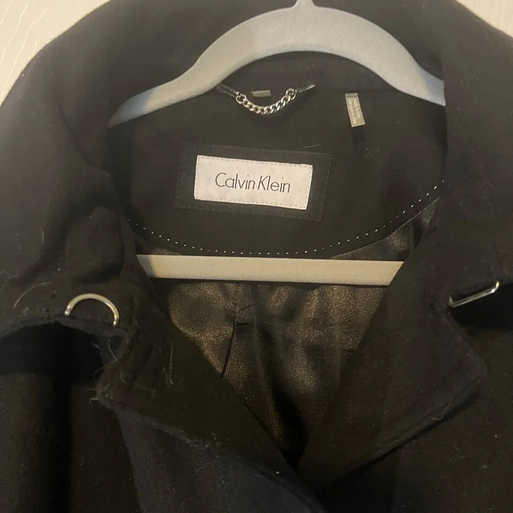 Calvin Klein Wool Coat. NWT - Picture 2 of 9